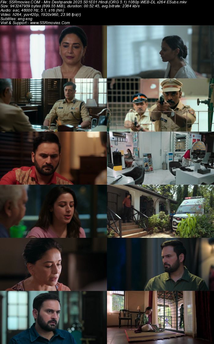 Mrs Deshpande 2025 S01 Complete Hindi (ORG 5.1) 1080p 720p 480p WEB-DL x264 ESubs