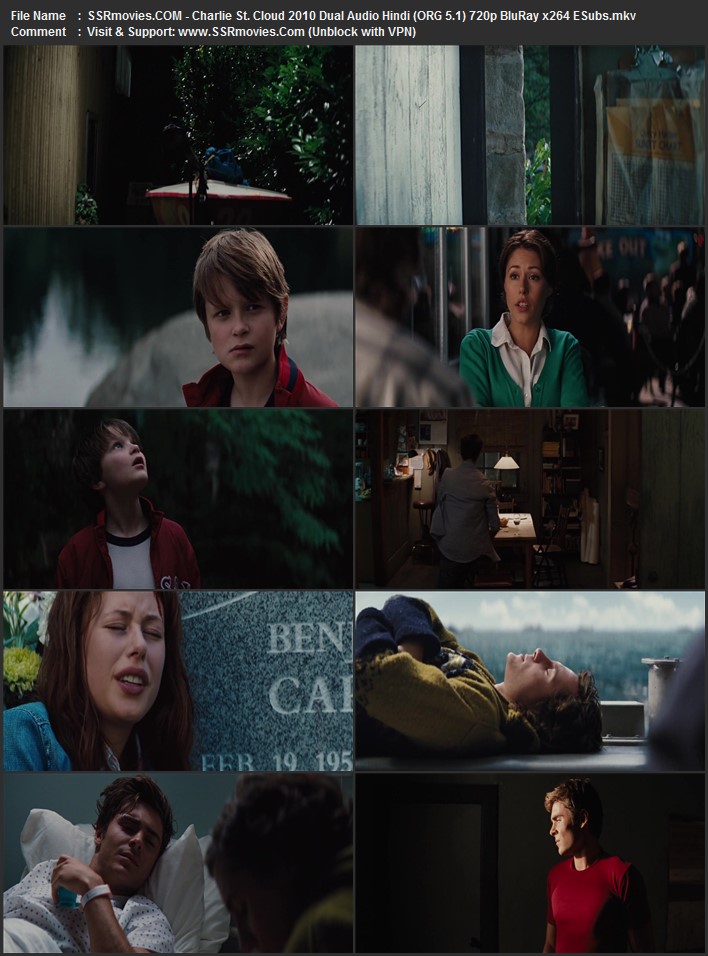 Charlie St. Cloud 2010 Dual Audio Hindi (ORG 5.1) 1080p 720p 480p BluRay x264 ESubs