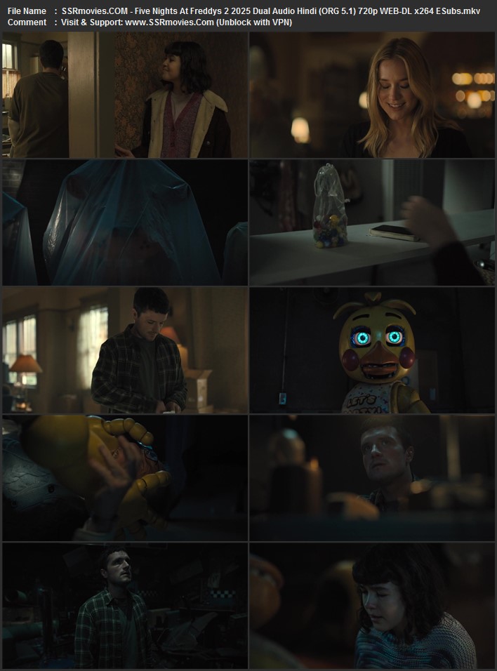 Five Nights at Freddy's 2 2025 Dual Audio Hindi (ORG 5.1) 1080p 720p 480p WEB-DL x264 ESubs
