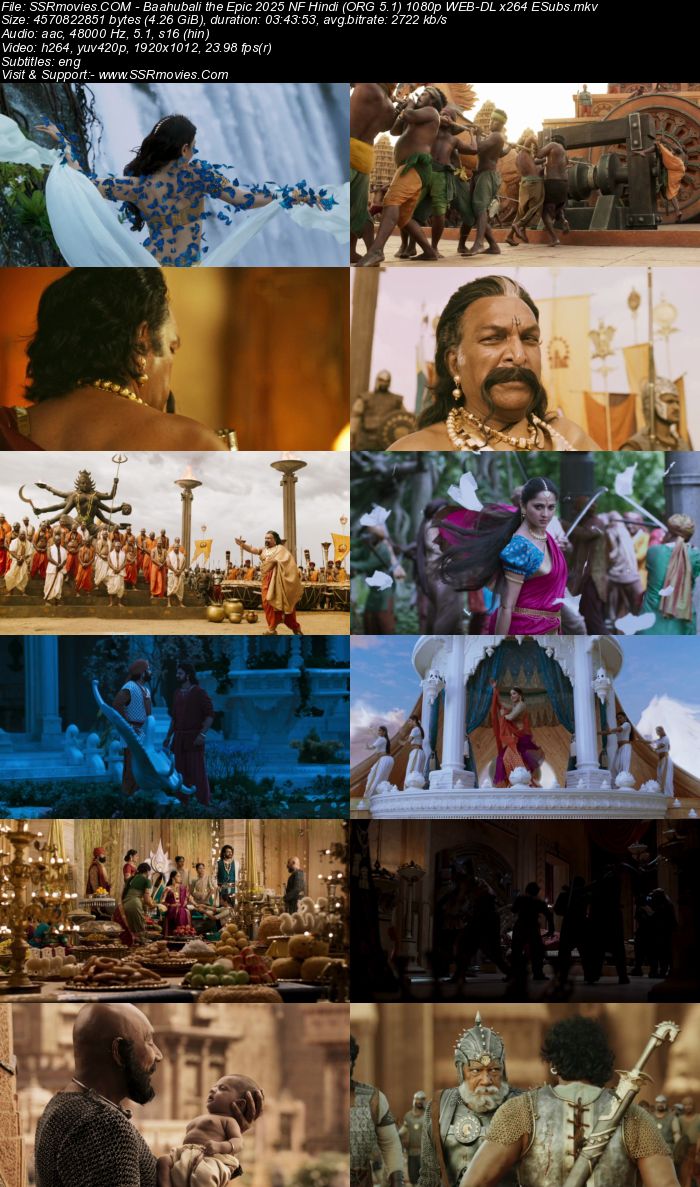 Baahubali: The Epic 2025 NF Hindi (ORG 5.1) 1080p 720p 480p WEB-DL x264 ESubs Baahubali: The Epic 2025 NF Hindi (ORG 5.1) 1080p 720p 480p WEB-DL x264 ESubs