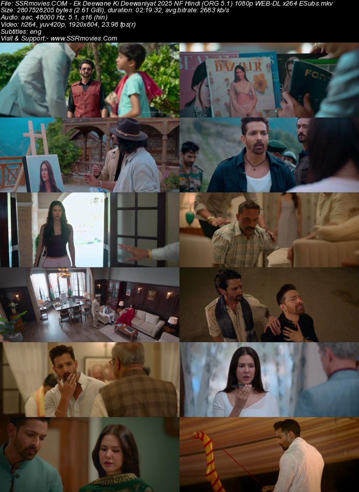 Ek Deewane Ki Deewaniyat 2025 Hindi (ORG 5.1) 1080p 720p 480p WEB-DL x264 ESubs
