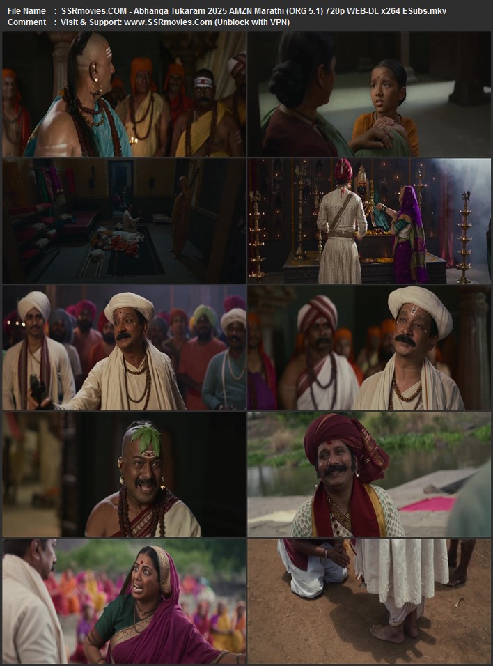 Abhanga Tukaram 2025 Marathi (ORG 5.1) 1080p 720p 480p WEB-DL x264 ESubs Abhanga Tukaram 2025 Marathi (ORG 5.1) 1080p 720p 480p WEB-DL x264 ESubs