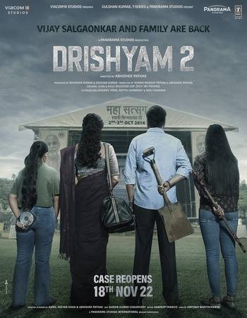 Drishyam 2 2022 Hindi (ORG 5.1) 1080p 720p 480p WEB-DL x264 ESubs Drishyam 2 2022 Hindi (ORG 5.1) 1080p 720p 480p WEB-DL x264 ESubs