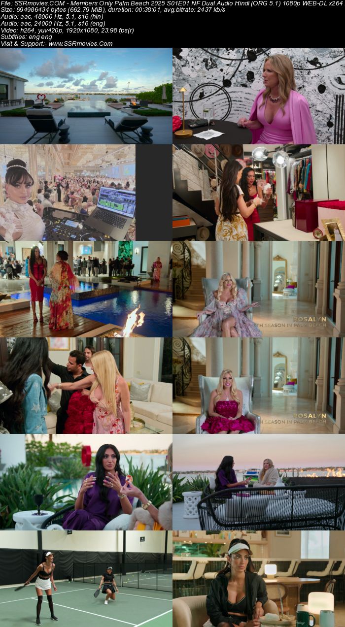 Members Only Palm Beach 2025 S01 Complete NF Dual Audio Hindi (ORG 5.1) 1080p 720p 480p WEB-DL x264 ESubs Members Only Palm Beach 2025 S01 Complete NF Dual Audio Hindi (ORG 5.1) 1080p 720p 480p WEB-DL x264 ESubs