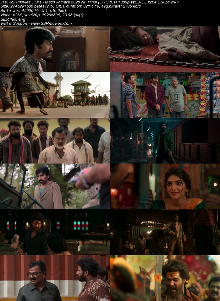 Mass Jathara 2025 Hindi (ORG 5.1) 4K 1080p 720p 480p WEB-DL x264 ESubs Mass Jathara 2025 Hindi (ORG 5.1) 4K 1080p 720p 480p WEB-DL x264 ESubs