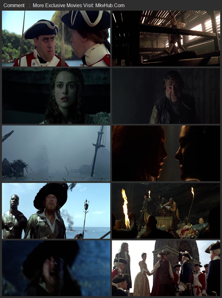 Pirates of the Caribbean: The Curse of the Black Pearl 2003 Dual Audio [Hindi-English] ORG 2.0 480p 720p 1080p BluRay x264 ESubs Download