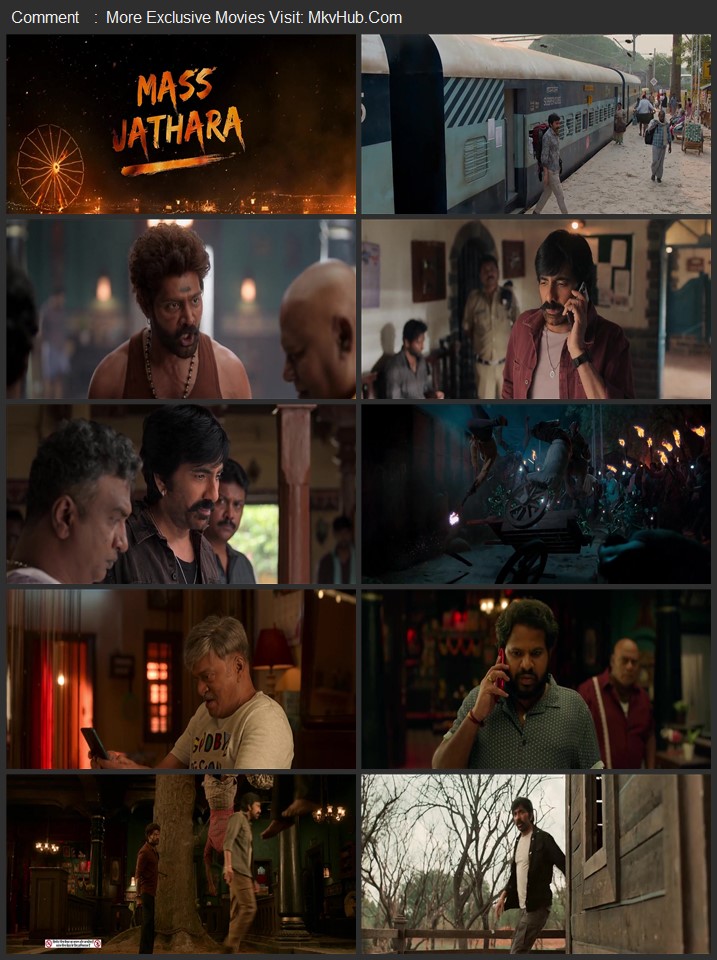 Mass Jathara 2025 Hindi [ORG 5.1] 480p 720p 1080p WEB-DL x264 ESubs