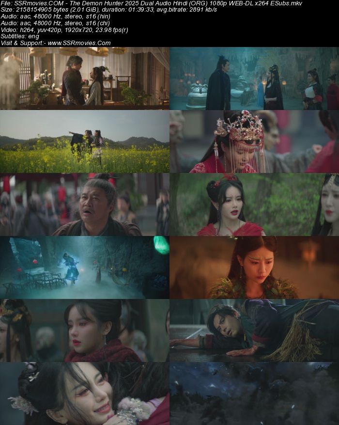 The Demon Hunter 2025 Dual Audio Hindi (ORG) 1080p 720p 480p WEB-DL x264 ESubs