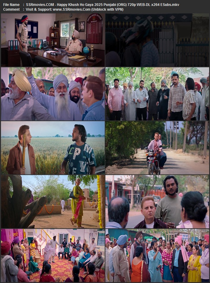 Happy Khush Ho Gaya 2025 Punjabi (ORG) 1080p 720p 480p WEB-DL x264 ESubs