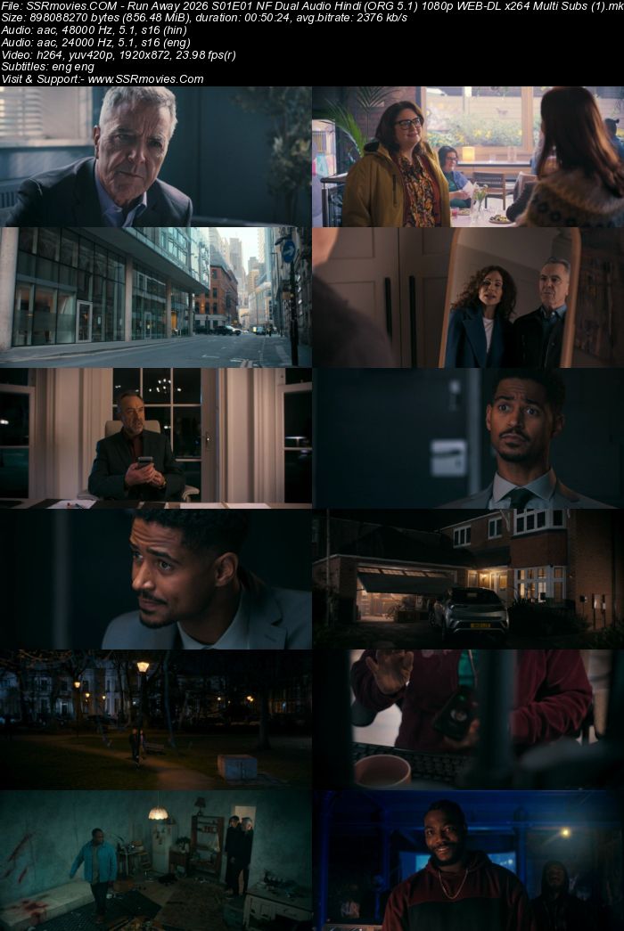 Run Away 2026 S01 Complete NF Dual Audio Hindi (ORG 5.1) 1080p 720p 480p WEB-DL x264 Multi Subs