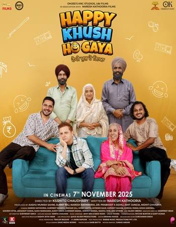 Happy Khush Ho Gaya 2025 Punjabi (ORG) 1080p 720p 480p WEB-DL x264 ESubs