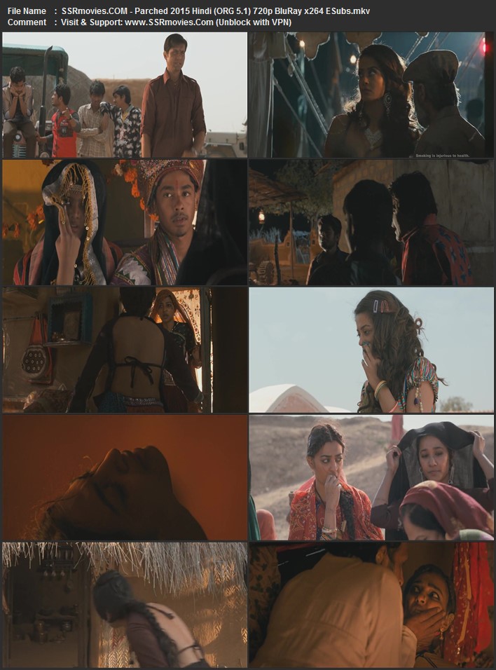Parched 2015 Hindi (ORG 5.1) 1080p 720p 480p BluRay x264 ESubs Parched 2015 Hindi (ORG 5.1) 1080p 720p 480p BluRay x264 ESubs