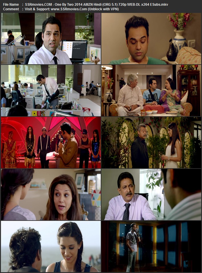 One by Two 2014 Hindi (ORG 5.1) 1080p 720p 480p WEB-DL x264 ESubs One by Two 2014 Hindi (ORG 5.1) 1080p 720p 480p WEB-DL x264 ESubs