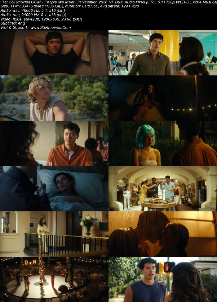 People We Meet on Vacation 2026 NF Dual Audio Hindi (ORG 5.1) 1080p 720p 480p WEB-DL x264 ESubs