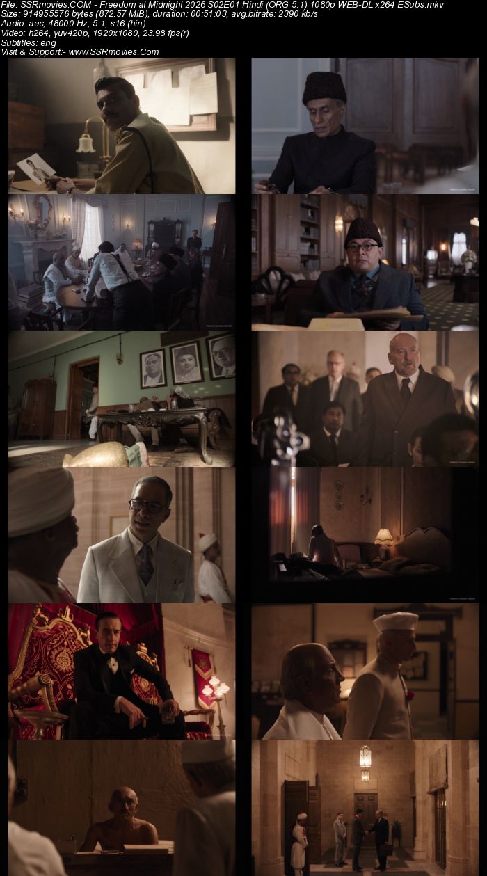 Freedom at Midnight 2026 S02 Complete Hindi (ORG 2.0) 1080p 720p 480p WEB-DL x264 ESubs Freedom at Midnight 2026 S02 Complete Hindi (ORG 2.0) 1080p 720p 480p WEB-DL x264 ESubs