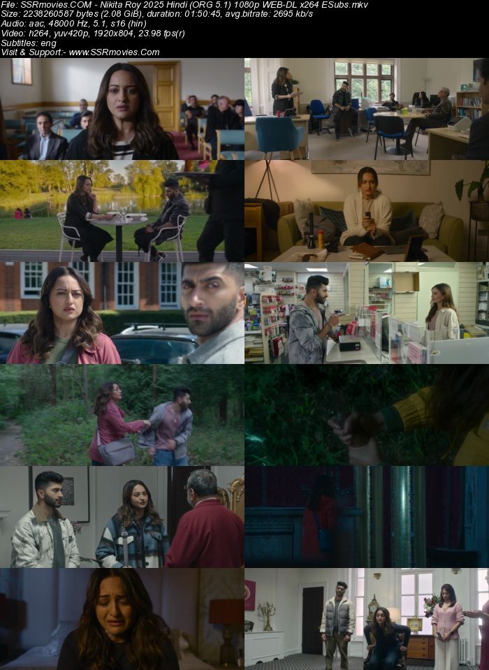 Nikita Roy 2025 Hindi (ORG 5.1) 1080p 720p 480p WEB-DL x264 ESubs