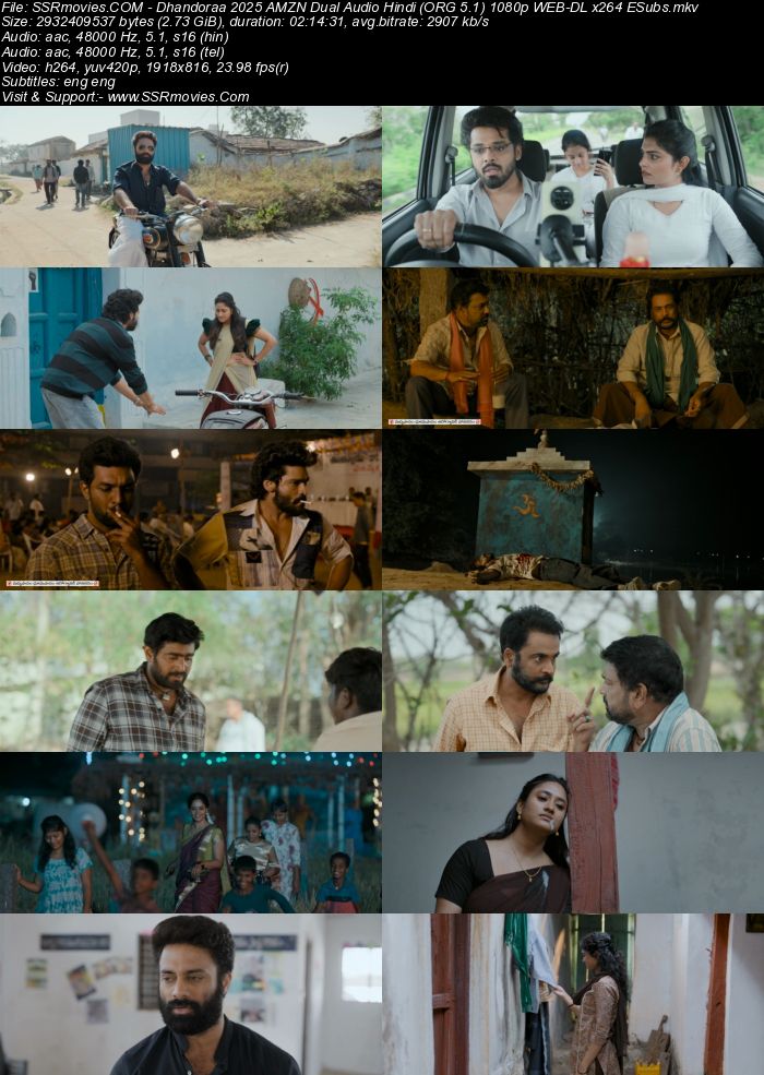 Dhandoraa 2025 AMZN Dual Audio Hindi (ORG 5.1) 4K 1080p 720p 480p WEB-DL x264 ESubs Dhandoraa 2025 AMZN Dual Audio Hindi (ORG 5.1) 4K 1080p 720p 480p WEB-DL x264 ESubs