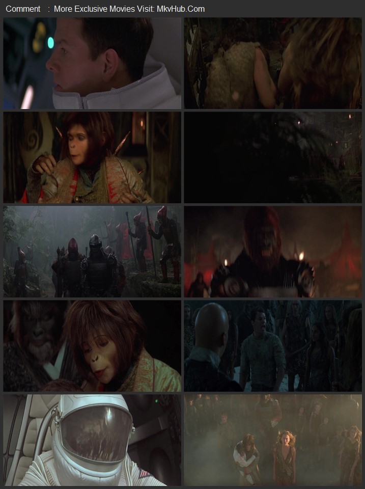 Planet of the Apes 2001 Dual Audio [Hindi-English] ORG 5.1 480p 720p 1080p BluRay x264 ESubs Download