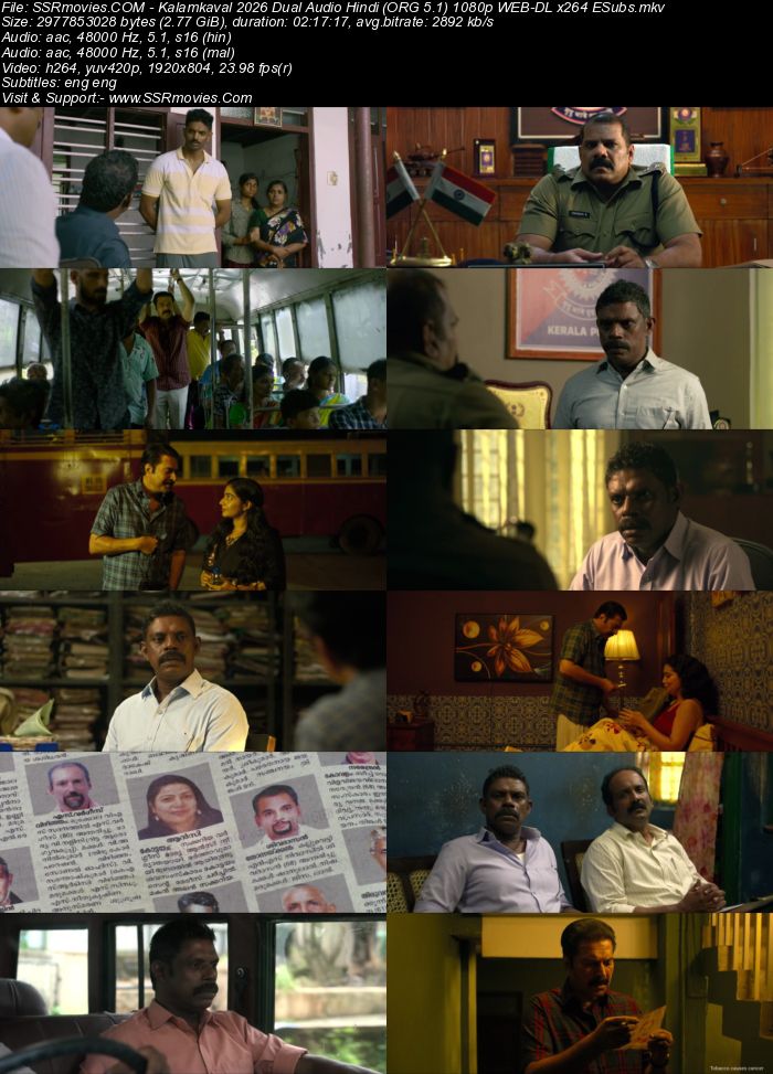 Kalamkaval 2026 Dual Audio Hindi (ORG 5.1) 1080p 720p 480p WEB-DL x264 ESubs
