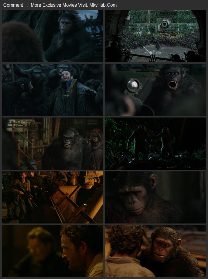 Dawn of the Planet of the Apes 2014 Dual Audio [Hindi-English] ORG 5.1 480p 720p 1080p BluRay x264 ESubs Download