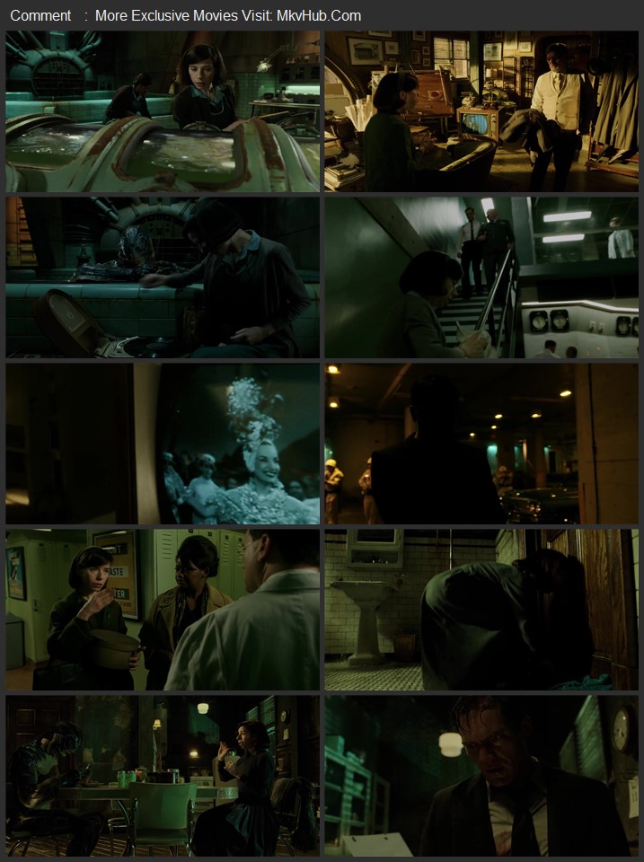 The Shape of Water 2017 Dual Audio [Hindi-English] ORG 5.1 480p 720p 1080p BluRay x264 ESubs Download