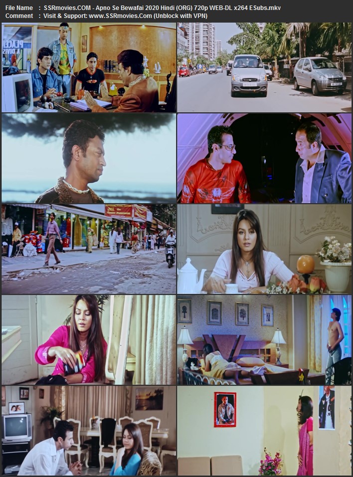 Apano Se Bewafai 2023 Hindi (ORG) 1080p 720p 480p WEB-DL x264 ESubs