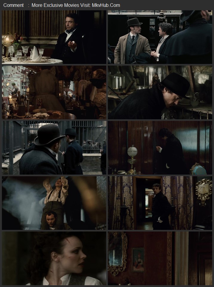 Sherlock Holmes 2009 Dual Audio [Hindi-English] ORG 5.1 480p 720p 1080p BluRay x264 ESubs Download