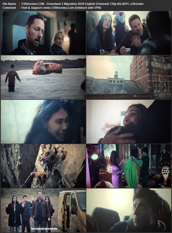 Greenland 2: Migration 2026 English (Cleaned) 1080p 720p 480p HQ HDTC x264 ESubs Greenland 2: Migration 2026 English (Cleaned) 1080p 720p 480p HQ HDTC x264 ESubs