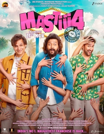 Masti 4 2025 Hindi (ORG 5.1) 4K 1080p 720p 480p WEB-DL x264 ESubs Masti 4 2025 Hindi (ORG 5.1) 4K 1080p 720p 480p WEB-DL x264 ESubs