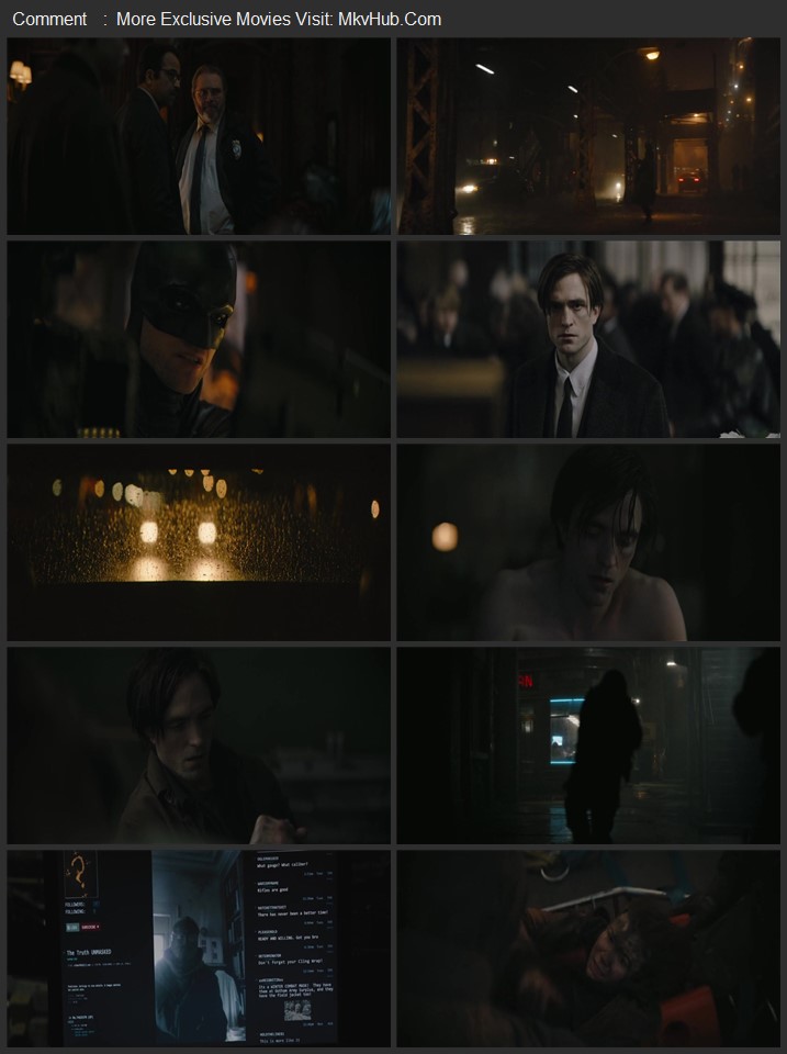 The Batman 2022 Dual Audio [Hindi-English] ORG 5.1 480p 720p 1080p BluRay x264 ESubs Download