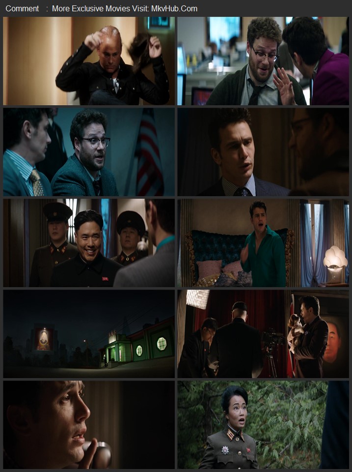 The Interview 2014 Dual Audio [Hindi-English] ORG 5.1 480p 720p 1080p BluRay x264 ESubs Download