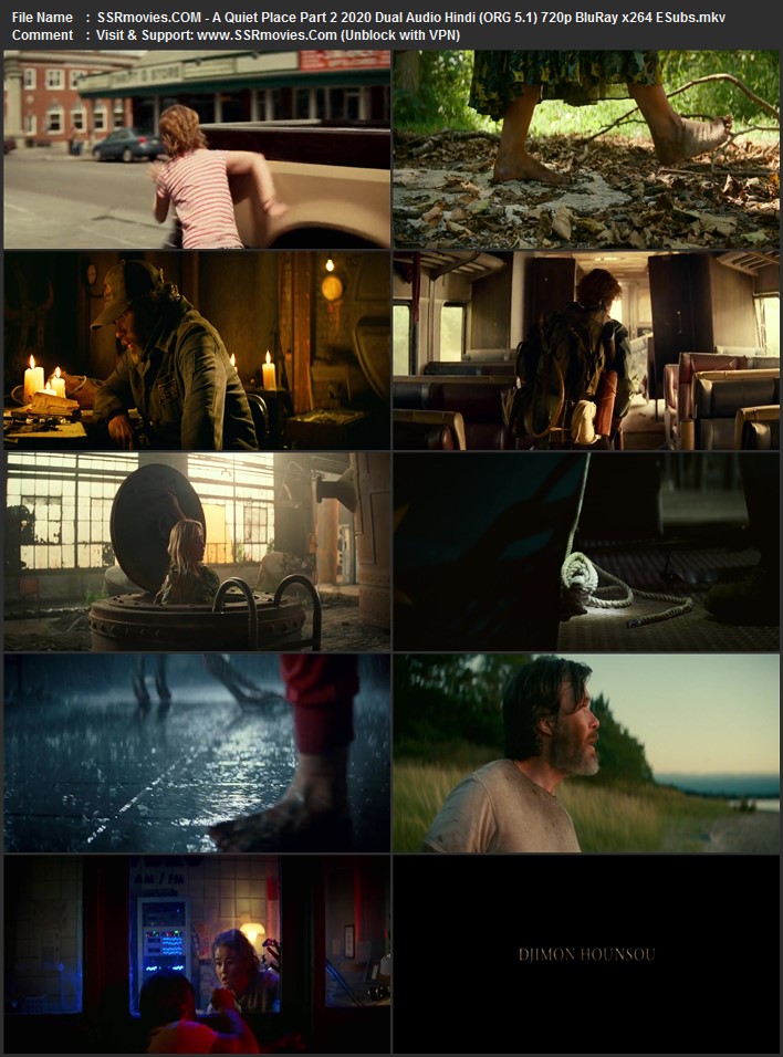 A Quiet Place Part II 2020 Dual Audio Hindi (ORG 5.1) 1080p 720p 480p BluRay x264 ESubs A Quiet Place Part II 2020 Dual Audio Hindi (ORG 5.1) 1080p 720p 480p BluRay x264 ESubs