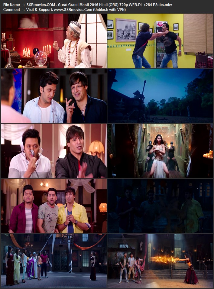 Great Grand Masti 2016 Hindi (ORG) 1080p 720p 480p WEB-DL x264 ESubs Great Grand Masti 2016 Hindi (ORG) 1080p 720p 480p WEB-DL x264 ESubs