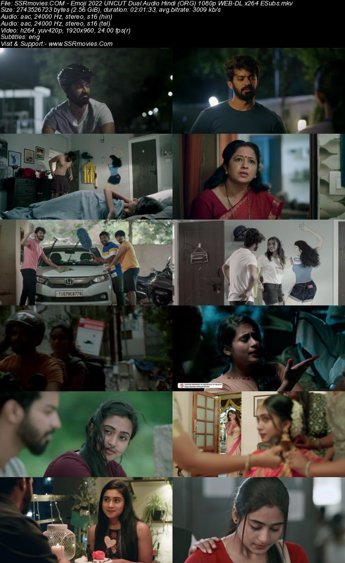 Emoji 2022 UNCUT Dual Audio Hindi (ORG) 1080p 720p 480p WEB-DL x264 ESubs Emoji 2022 UNCUT Dual Audio Hindi (ORG) 1080p 720p 480p WEB-DL x264 ESubs