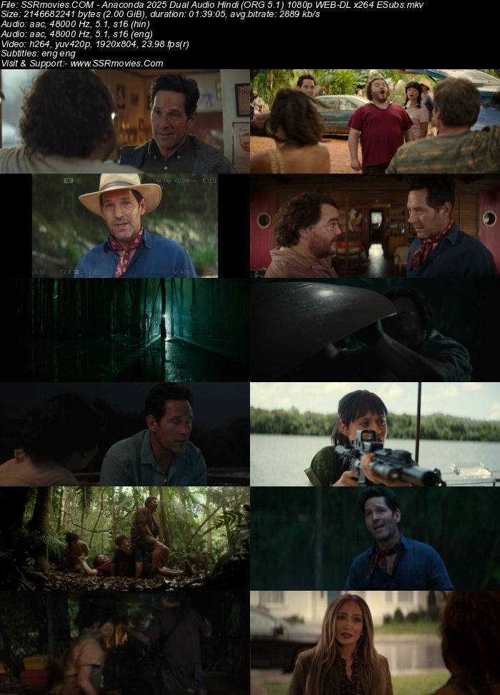 Anaconda 2025 Dual Audio Hindi (ORG 5.1) 4K 1080p 720p 480p WEB-DL x264 ESubs