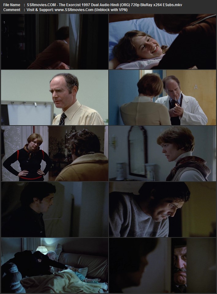 The Exorcist 1973 Dual Audio Hindi (ORG) 1080p 720p 480p BluRay x264 ESubs