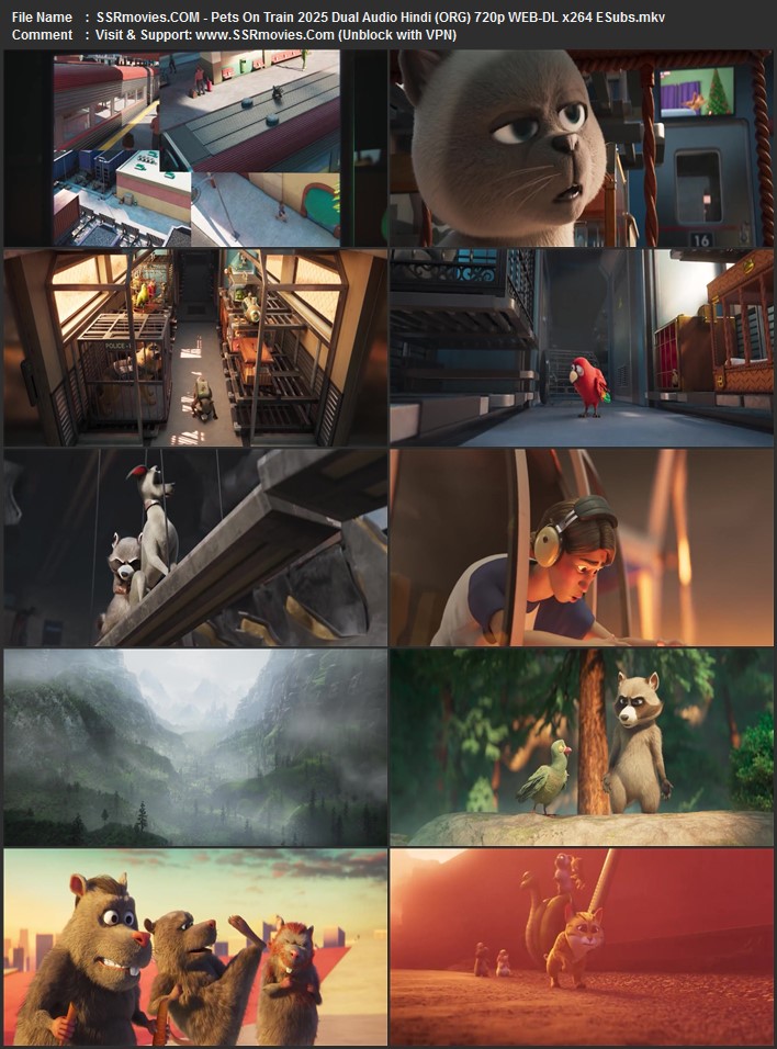 Pets on a Train 2025 Dual Audio Hindi (ORG) 1080p 720p 480p WEB-DL x264 ESubs Pets on a Train 2025 Dual Audio Hindi (ORG) 1080p 720p 480p WEB-DL x264 ESubs