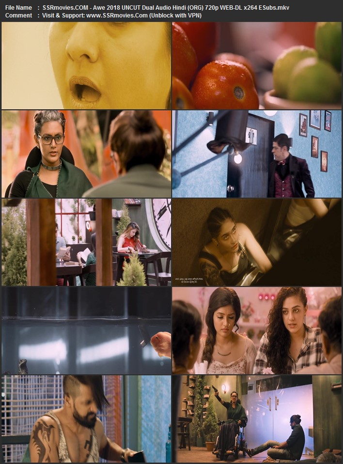 Awe! 2018 Dual Audio Hindi (ORG) 1080p 720p 480p WEB-DL x264 ESubs