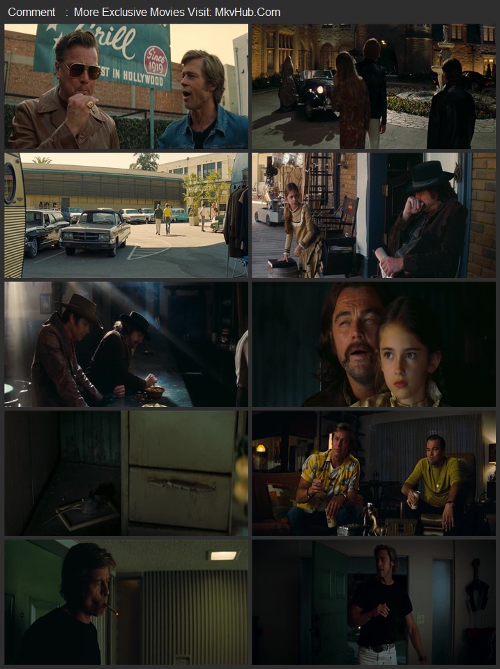 Once Upon a Time... in Hollywood 2019 Dual Audio [Hindi-English] ORG 5.1 480p 720p 1080p BluRay x264 ESubs Download