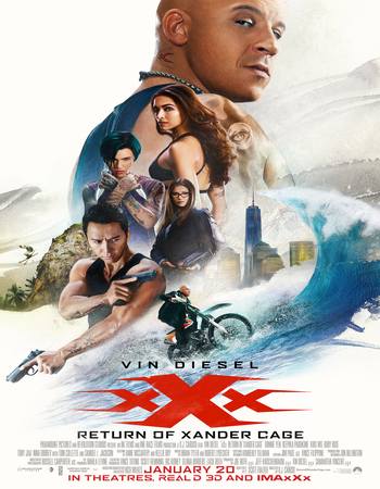 xXx: Return of Xander Cage 2017 Dual Audio Hindi (ORG 5.1) 1080p 720p 480p BluRay x264 ESubs