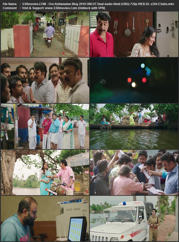 Oru Kuttanadan Blog 2018 Dual Audio Hindi (ORG) 1080p 720p 480p WEB-DL x264 ESubs