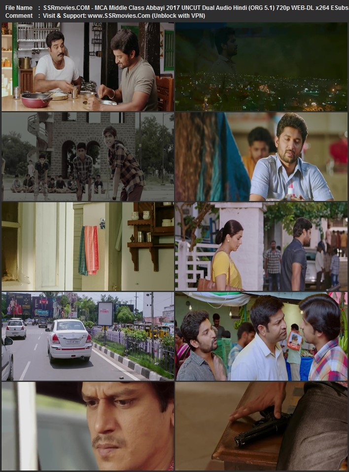 MCA Middle Class Abbayi 2017 Dual Audio Hindi (ORG 5.1) 1080p 720p 480p WEB-DL x264 ESubs MCA Middle Class Abbayi 2017 Dual Audio Hindi (ORG 5.1) 1080p 720p 480p WEB-DL x264 ESubs