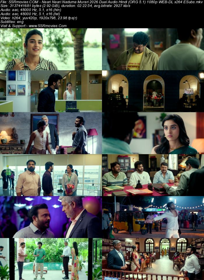 Nari Nari Naduma Murari 2026 Dual Audio Hindi (ORG 5.1) 4K 1080p 720p 480p WEB-DL x264 ESubs Nari Nari Naduma Murari 2026 Dual Audio Hindi (ORG 5.1) 4K 1080p 720p 480p WEB-DL x264 ESubs