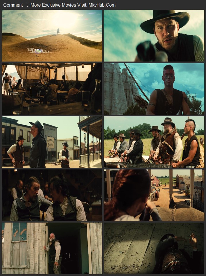 The Magnificent Seven 2016 Dual Audio [Hindi-English] ORG 5.1 480p 720p 1080p BluRay x264 ESubs Download
