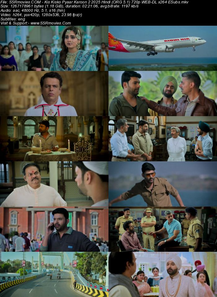 Kis Kisko Pyaar Karoon 2 2025 Hindi (ORG 5.1) 4K 1080p 720p 480p WEB-DL x264 ESubs Kis Kisko Pyaar Karoon 2 2025 Hindi (ORG 5.1) 4K 1080p 720p 480p WEB-DL x264 ESubs