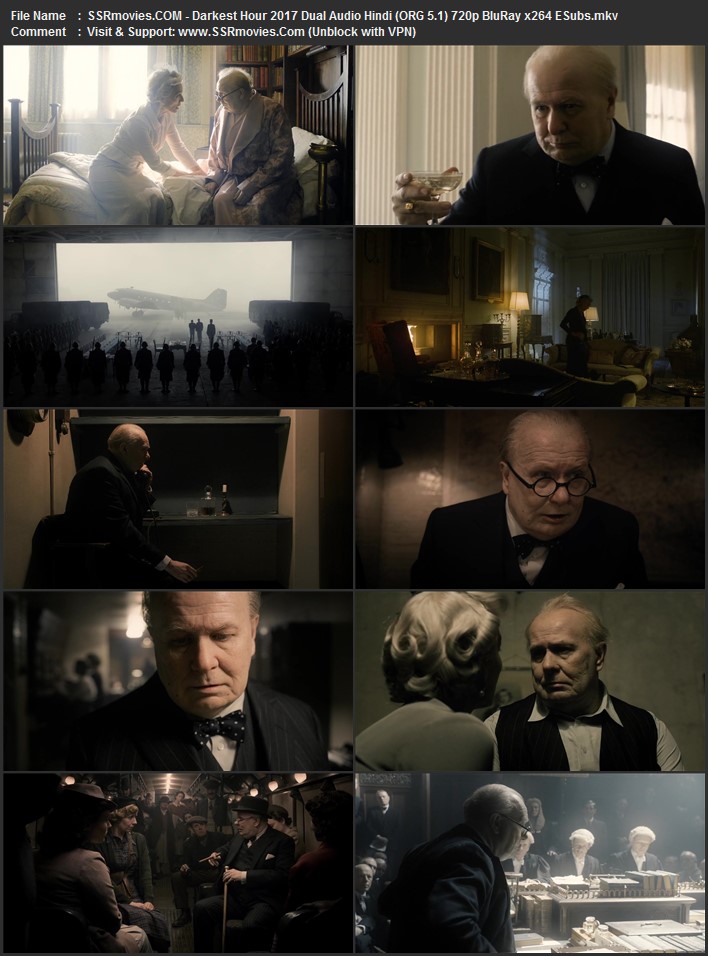 Darkest Hour 2017 Dual Audio Hindi (ORG 5.1) 1080p 720p 480p BluRay x264 ESubs Darkest Hour 2017 Dual Audio Hindi (ORG 5.1) 1080p 720p 480p BluRay x264 ESubs