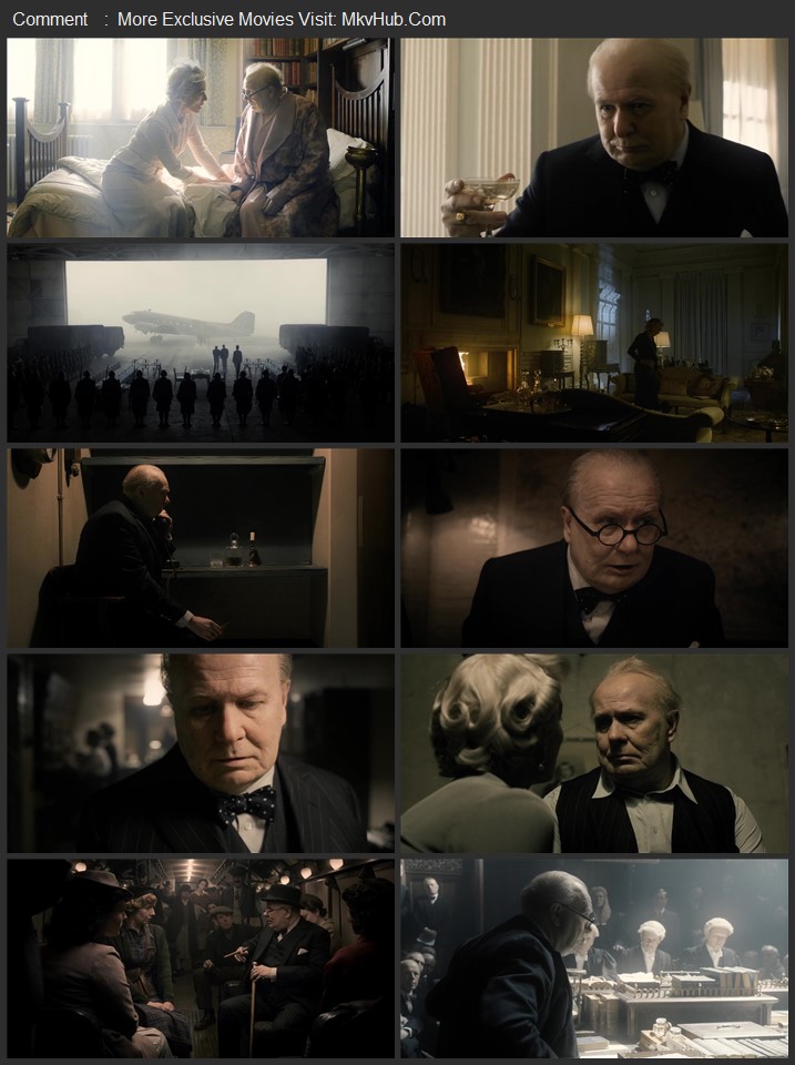 Darkest Hour 2017 Dual Audio [Hindi-English] ORG 5.1 480p 720p 1080p BluRay x264 ESubs Download