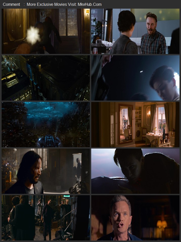 The Matrix Resurrections 2021 Dual Audio [Hindi-English] ORG 2.0 480p 720p 1080p BluRay x264 ESubs Download