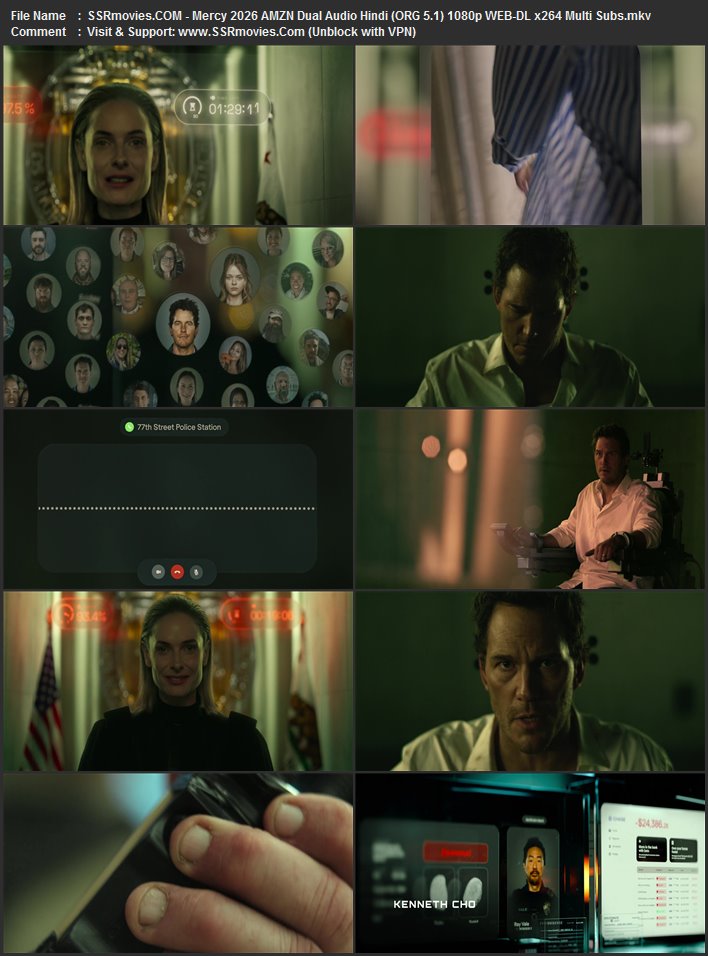 Mercy 2026 AMZN Dual Audio Hindi (ORG 5.1) 4K 1080p 720p 480p WEB-DL x264 ESubs Mercy 2026 AMZN Dual Audio Hindi (ORG 5.1) 4K 1080p 720p 480p WEB-DL x264 ESubs