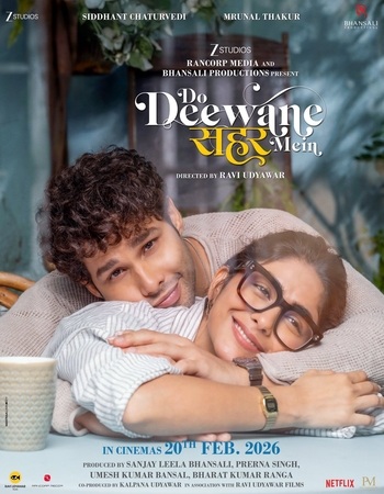 Do Deewane Seher Mein 2026 Hindi [Cleaned] 480p 720p 1080p HQ HDTC x264 Watch & Download